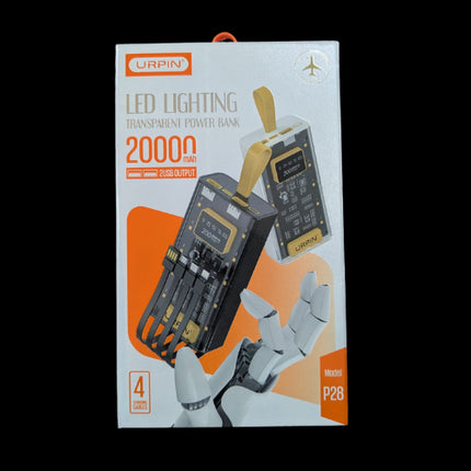 URPIN P28 Power Bank — 20,000mAh of Unstoppable Backup