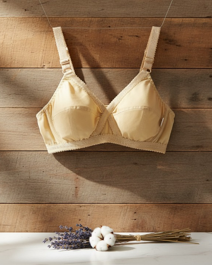 Cotton Cross Style Plus Size Bra for Women – Comfortable Everyday Wear, Soft Breathable Fabric, Sizes 44, 46, 48, 50 - 44