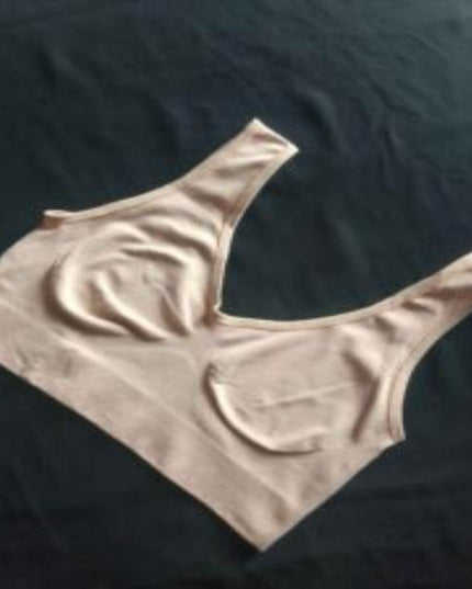 Ladies Air Bra – Soft Jersey Fabric, Plain Non-Padded Design, Comfortable & Lightweight Everyday Wear Lingerie in Skin Color