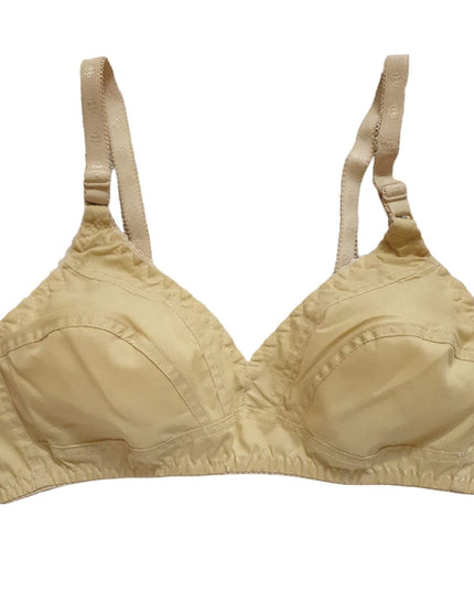Cotton Plain Non-Padded Bra – Lightweight, Comfortable Everyday Wear