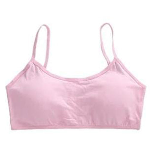 Teen Girls Soft And Comfortable Padded Cotton Sports Bra - Apparel Accessory Designed For Daily Comfort And Support Maintenance Routine