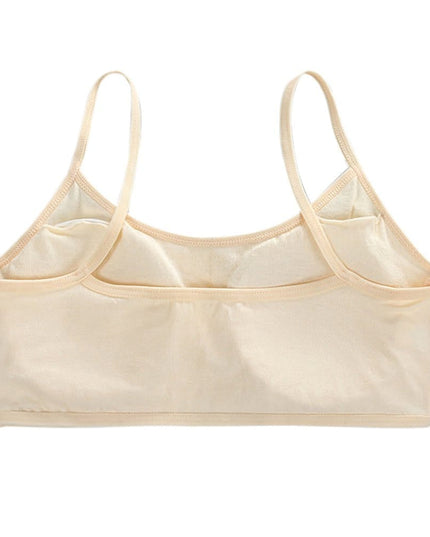Teen Girls Soft And Comfortable Padded Cotton Sports Bra - Apparel Accessory Designed For Daily Comfort And Support Maintenance Routine