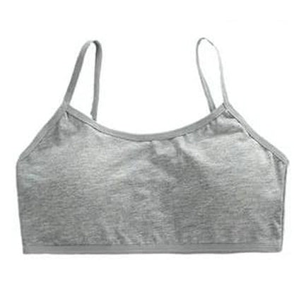 Teen Girls Soft And Comfortable Padded Cotton Sports Bra - Apparel Accessory Designed For Daily Comfort And Support Maintenance Routine