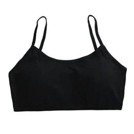 Teen Girls Soft And Comfortable Padded Cotton Sports Bra - Apparel Accessory Designed For Daily Comfort And Support Maintenance Routine