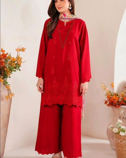Sapphire Airjet Lawn 3 Piece Embroidered Suit With Printed Diamond Dupatta Premium Unstitched Dress Collection 2026