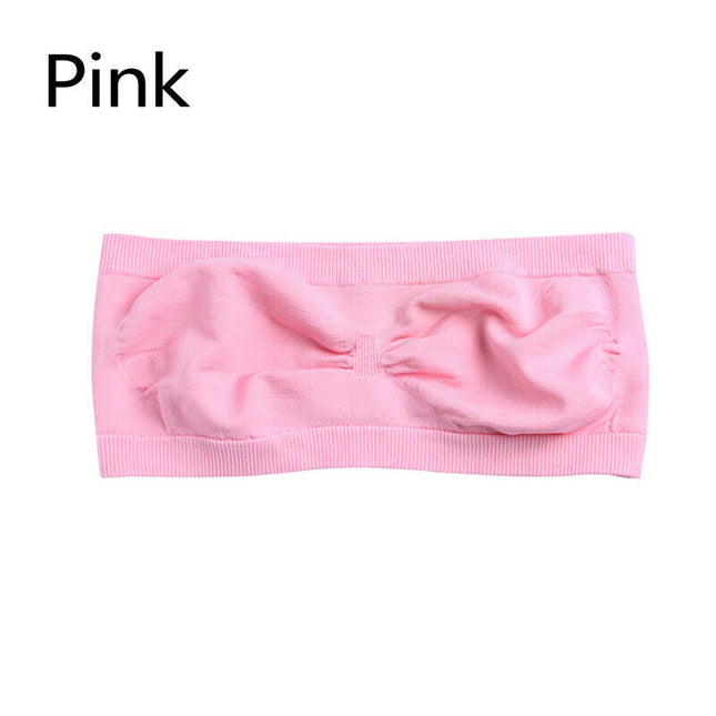 Girls New Style Seamless Strapless Bra Free Size School College Wear - Apparel Product Designed For Wear And Daily Undergarment Routine