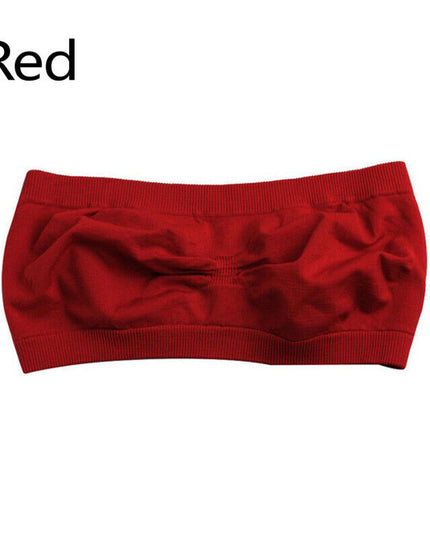Girls New Style Seamless Strapless Bra Free Size School College Wear - Apparel Product Designed For Wear And Daily Undergarment Routine