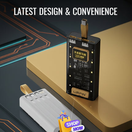 URPIN P28 Power Bank — 20,000mAh of Unstoppable Backup