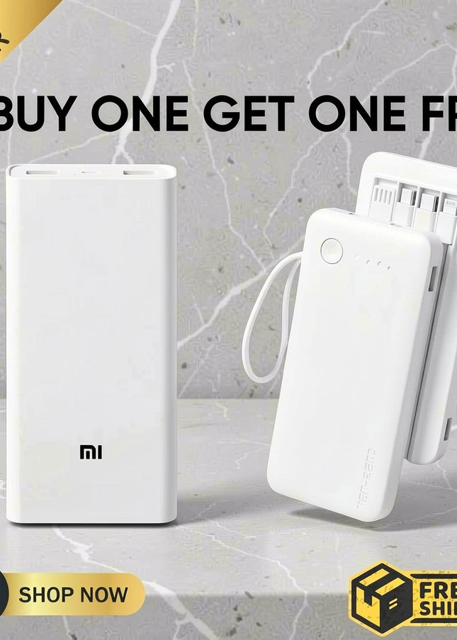 Power Up Anywhere – Exclusive Buy 1 Get 1 Free Power Bank Set