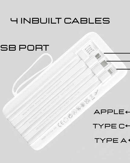 VEN-DENS 10000mAh 37W Pro Series Power Bank with 1 YEAR WARRANTY