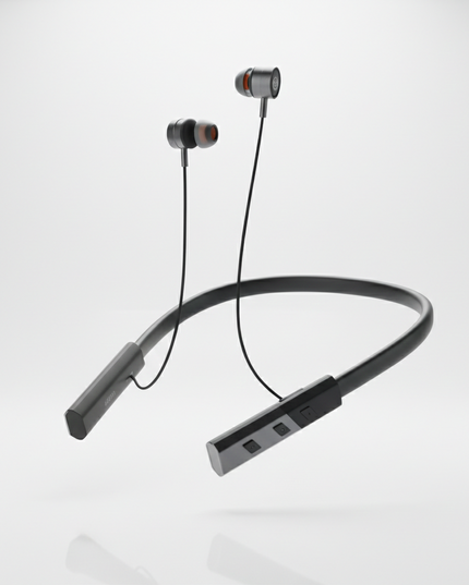 Mighty M-126 Wireless Neckband Earphone – HD Sound with Long Battery Life