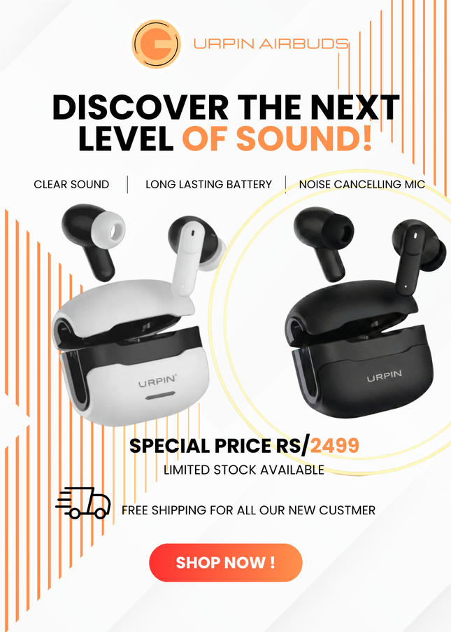 URPIN UA-30 Pro Airbuds — Silent Power, Limitless Listening
