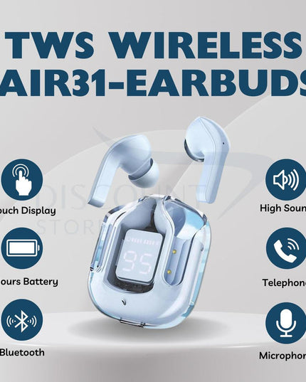 Earbuds - Advanced Noise Cancellation, 1 Pcs, Long-Lasting Battery in Black