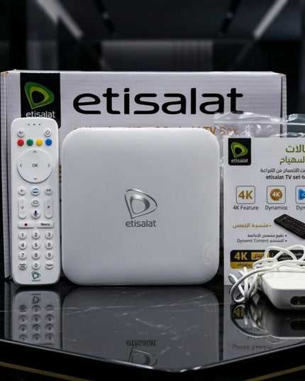 Etisalat Android TV Box – Convert Any LCD/LED into Smart TV (1 Year Netflix Free)
